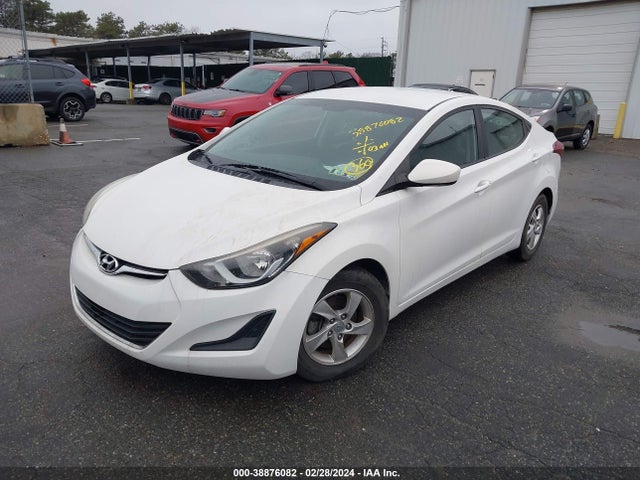 2014 HYUNDAI ELANTRA SE VIN: 5NPDH4AE6EH507118