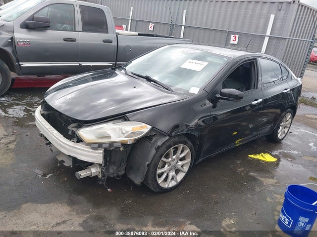 2013 DODGE DART LIMITED VIN: 1C3CDFCA4DD106480