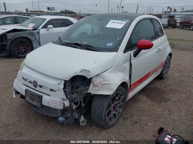 2012 FIAT 500 3C3CFFBR8CT116617 Photo 1