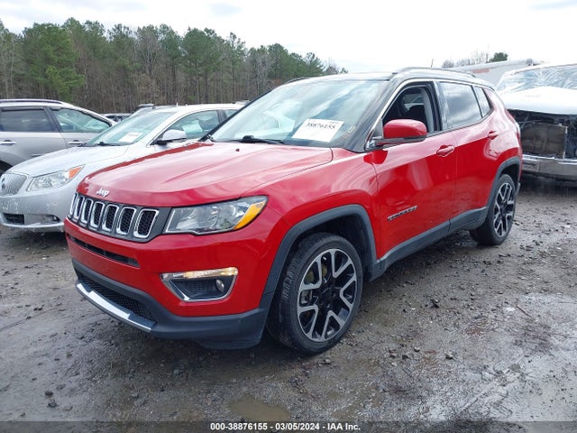 3C4NJCCB7JT181507 Jeep Compass Limited Fwd