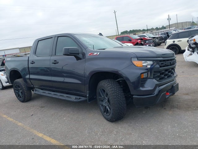 Chevrolet Silverado 1500 4wd  Short Bed Custom Trail Boss 2023 3GCUDCEDXPG359333 главное изображение