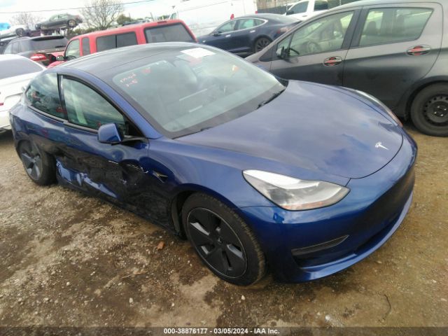 Auction sale of the 2022 Tesla Model 3 Long Range Dual Motor All-wheel Drive, vin: 5YJ3E1EBXNF313970, lot number: 38876177