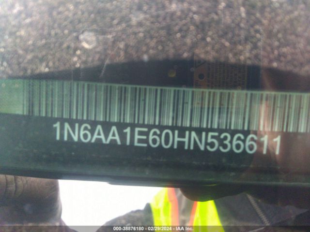 1N6AA1E60HN536611 Nissan Titan Platinum Reserve