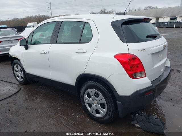 Chevrolet Trax 1ls 2016 KL7CJKSB0GB758470 Image 3