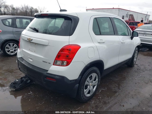 Chevrolet Trax 1ls 2016 KL7CJKSB0GB758470 Image 4
