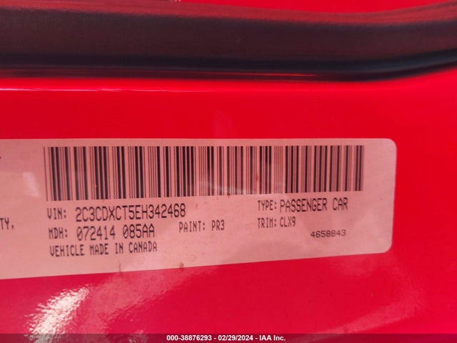 Dodge Charger R/t Max 2014 2C3CDXCT5EH342468 Image 9