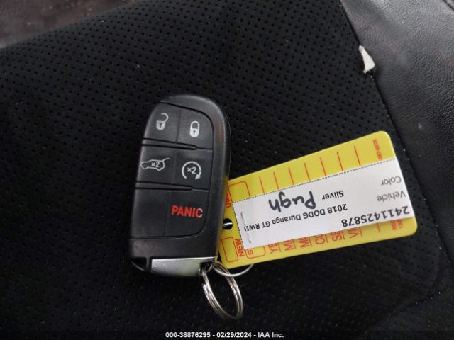 1C4RDHDGXJC159626 Dodge Durango Gt Rwd