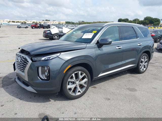 Hyundai Palisade Sel 2022 KM8R44HE3NU418549 Image 2