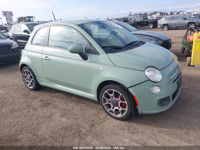 2013 FIAT 500 3C3CFFBR2DT674500 Photo 0