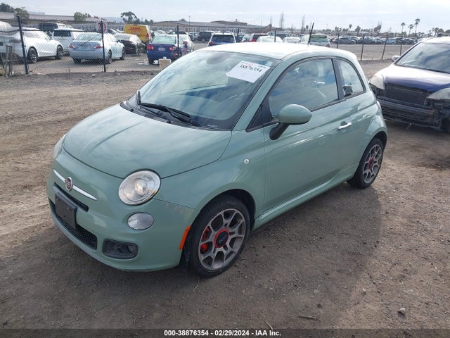 2013 FIAT 500 3C3CFFBR2DT674500 Photo 1