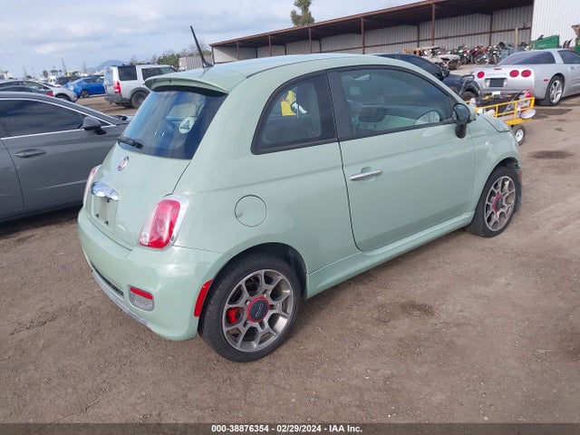 2013 FIAT 500 3C3CFFBR2DT674500 Photo 3
