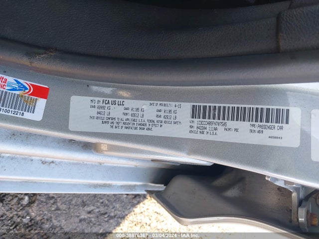 Chrysler 200 Limited 2015 1C3CCCAB5FN707505 Image 9