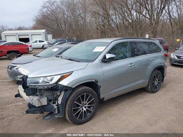 Toyota Highlander Se 2017 5TDJZRFH7HS359964 Image 2