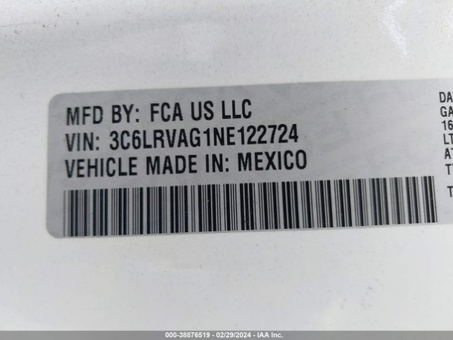 3C6LRVAG1NE122724 RAM Promaster 1500