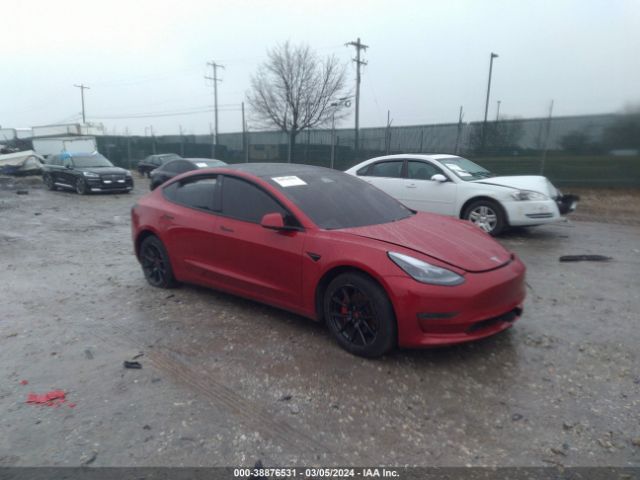 Продажа на аукционе авто 2021 Tesla Model 3 Standard Range Plus Rear-wheel Drive, vin: 5YJ3E1EA3MF964685, номер лота: 38876531