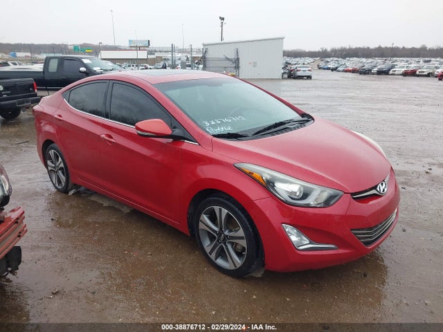 2014 HYUNDAI ELANTRA SPORT VIN: KMHDH4AH7EU041985