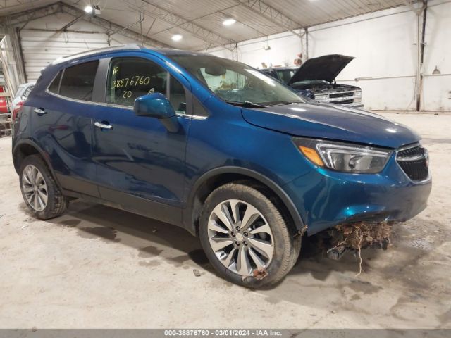 Auction sale of the 2020 Buick Encore Awd Preferred, vin: KL4CJESBXLB057864, lot number: 38876760