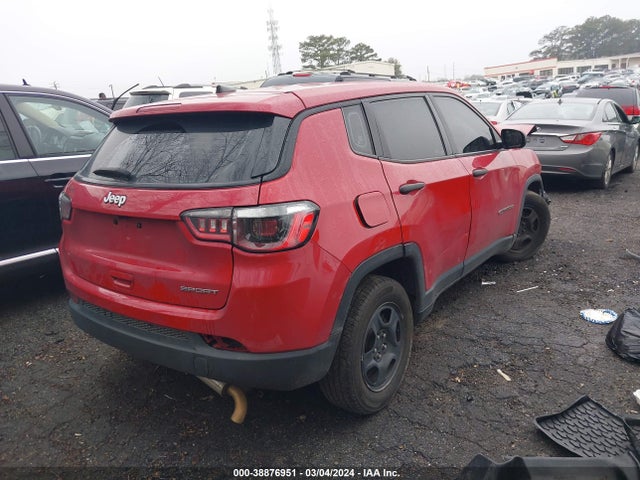 3C4NJCAB8LT252865 Jeep Compass Sport Fwd