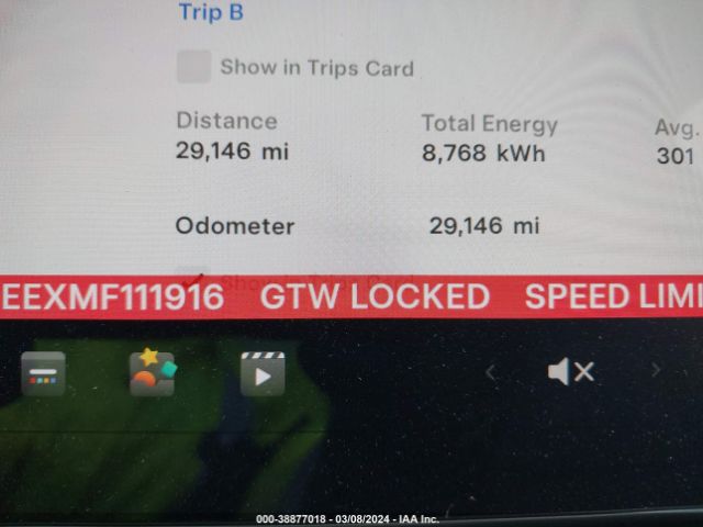 5YJYGDEEXMF111916 Tesla Model Y Long Range Dual Motor All-wheel Drive