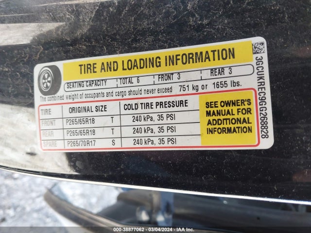 Chevrolet Silverado 1500 2lt 2016 3GCUKREC9GG268828 Image 9