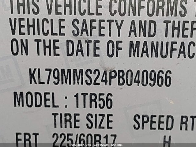 Chevrolet Trailblazer Fwd Ls 2023 KL79MMS24PB040966 Image 9