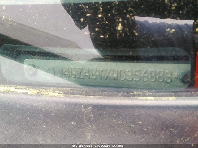 Aukcja sprzedaży 1998 Jeep Grand Cherokee Laredo, vin: 1J4GZ48YXWC356883, numer aukcji: 38877084