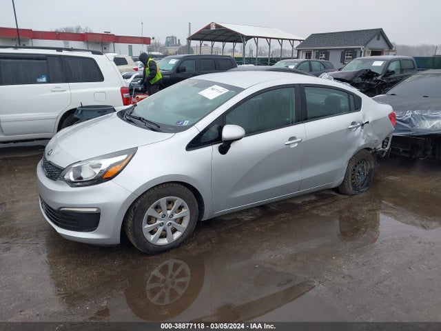 KIA RIO LX 2016 KNADM4A33G6660690 Image 2