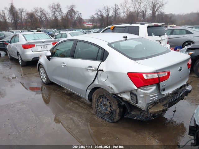 KIA RIO LX 2016 KNADM4A33G6660690 Image 3