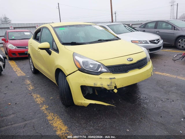 KIA RIO LX 2016 KNADM4A37G6561662 Image 1