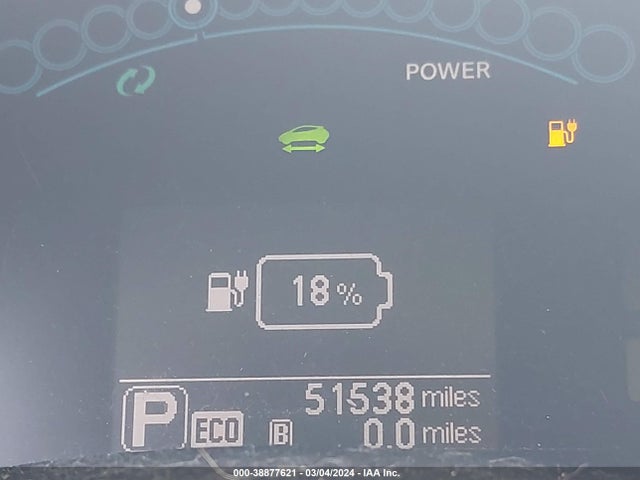 2013 NISSAN LEAF S VIN: 1N4AZ0CP4DC420602
