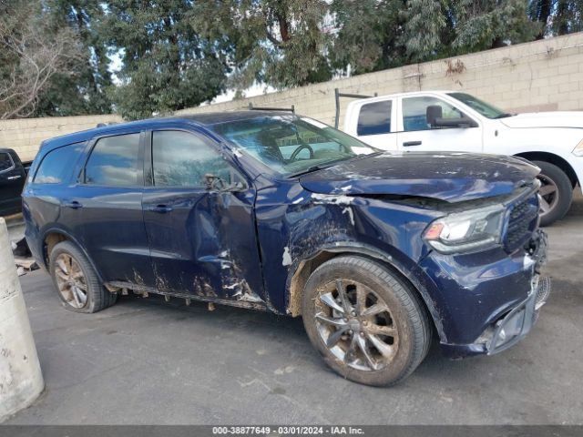 1C4RDHDG0JC281749 Dodge Durango Gt Rwd