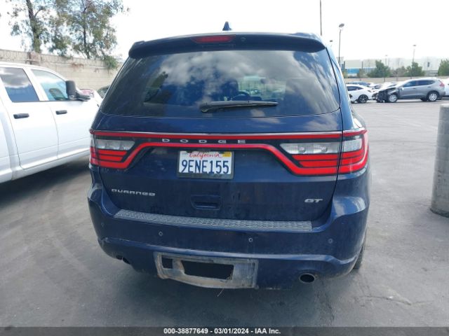 1C4RDHDG0JC281749 Dodge Durango Gt Rwd