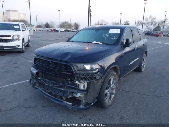 1C4RDHDG0JC281749 Dodge Durango Gt Rwd