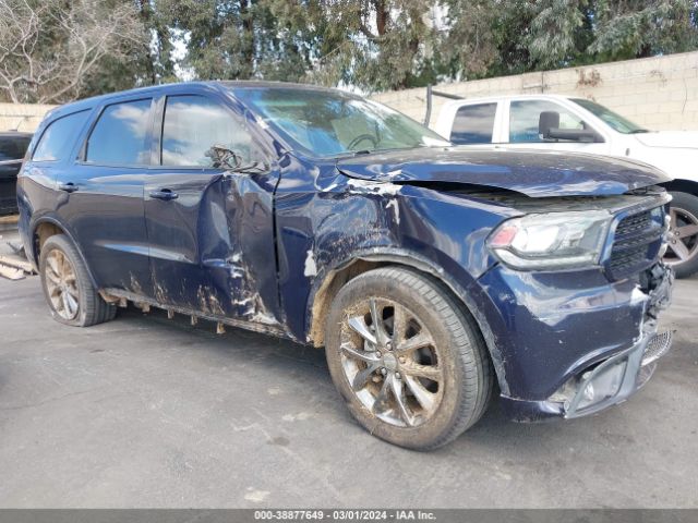 1C4RDHDG0JC281749 Dodge Durango Gt Rwd