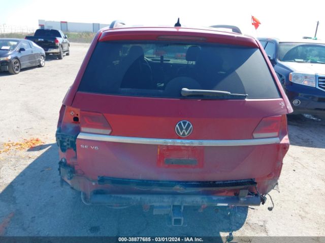 1V2JR2CA6MC502346 Volkswagen Atlas 3.6l V6 Se W/technology