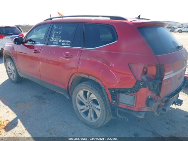 1V2JR2CA6MC502346 Volkswagen Atlas 3.6l V6 Se W/technology
