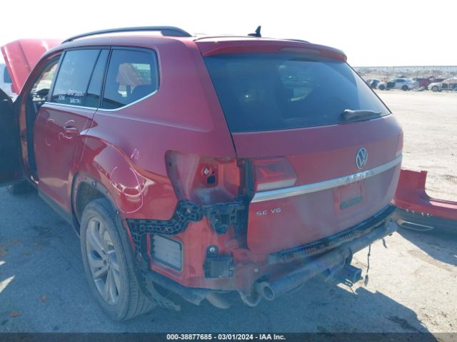 1V2JR2CA6MC502346 Volkswagen Atlas 3.6l V6 Se W/technology