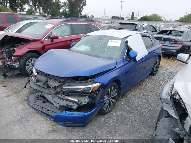 Honda CIVIC EX 2022 2HGFE1F79NH329550 Image 2