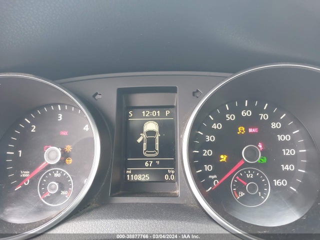 2013 VOLKSWAGEN GOLF 2.0L TDI 4-DOOR VIN: WVWDM7AJ1DW137585