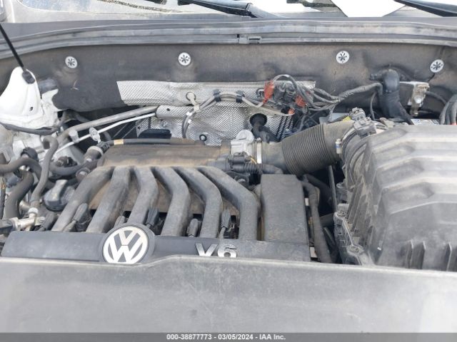 1V2NR2CA1KC563800 Volkswagen Atlas 3.6l V6 Sel Premium