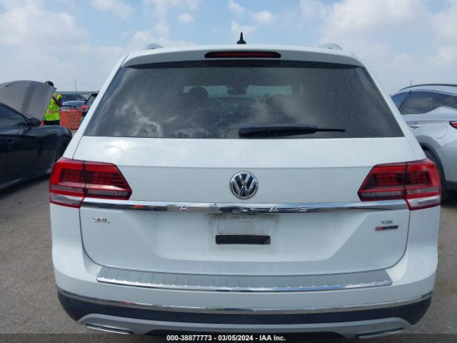 1V2NR2CA1KC563800 Volkswagen Atlas 3.6l V6 Sel Premium