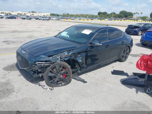 KMTG54TE6NU098824 Genesis G70 3.3t Rwd