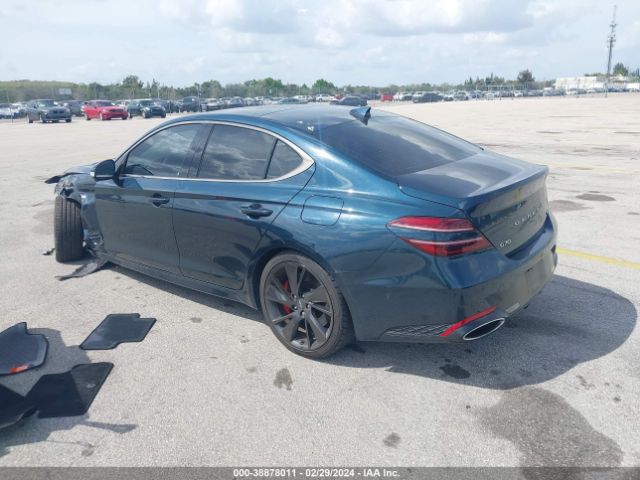 KMTG54TE6NU098824 Genesis G70 3.3t Rwd