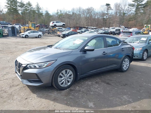 Nissan Sentra S Xtronic Cvt 2020 3N1AB8BV8LY309380 Image 2