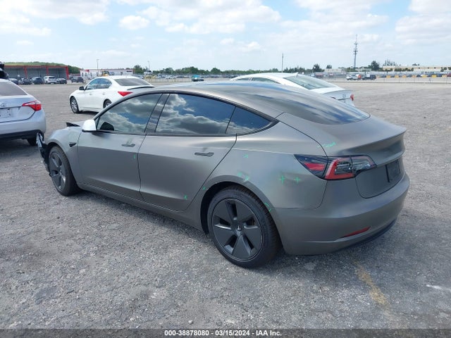 Tesla Model 3 Long Range Dual Motor All-wheel Drive 2021 5YJ3E1EBXMF055691 Image 3