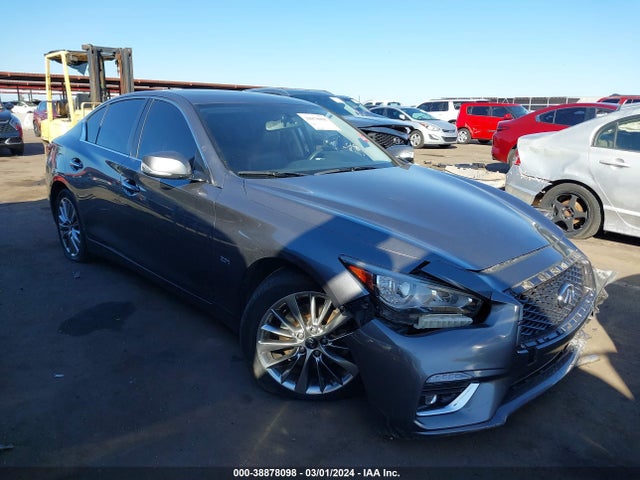 2018 INFINITI Q50 2.0T LUXE VIN: JN1CV7AP7JM241523