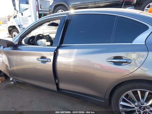 2018 INFINITI Q50 2.0T LUXE VIN: JN1CV7AP7JM241523