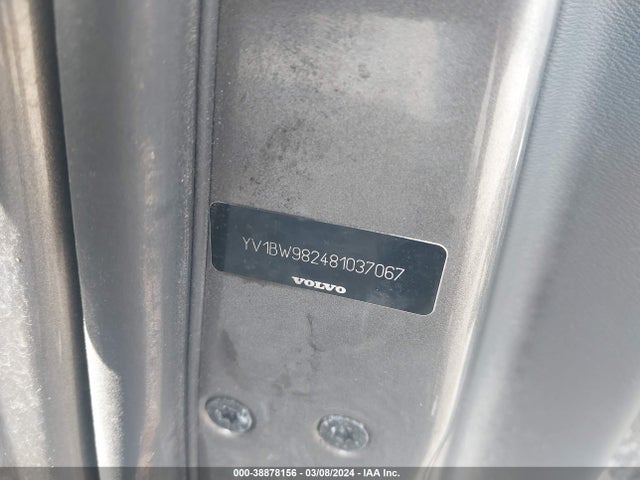 2008 VOLVO V70 3.2 VIN: YV1BW982481037067