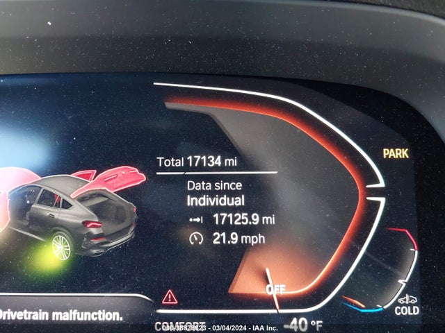 BMW X6 Sdrive40i 2021 5UXCY4C04M9D74848 Image 7