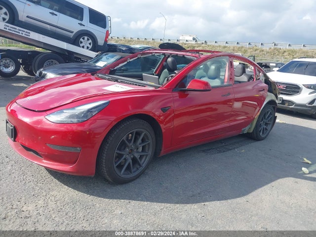Tesla Model 3 Long Range Dual Motor All-wheel Drive 2023 5YJ3E1EB3PF393518 Image 2